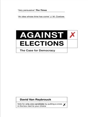 cover image of Against Elections